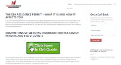 Desktop Screenshot of eearesidencepermits.com